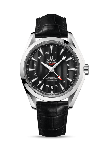 Omega Seamaster Aqua Terra 150M Co-Axial 43 GMT Stainless Steel / Black